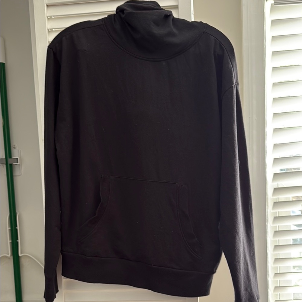 Zella Black Turtleneck Sweater Classic Knit Design